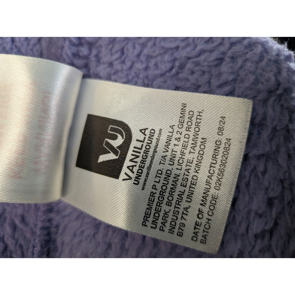 Boys Gengar Pokemon Hood Fleece Bodysuit Kids 5-6 (Fits A Little Small) Pajamas - Picture 14 of 14
